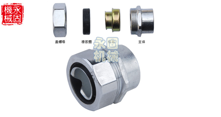 DPN內牙式金屬軟管接頭產品圖片